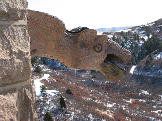 Cherokee Caslte Gargoyle